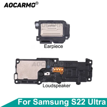Aocarmo Samsung Galaxy S22 Ultra SM-S908 Felső fülhallgató Hangszóró Fülhallgató Vevő Fülhallgató Alsó Csengő Hangszóró Javítás Rész