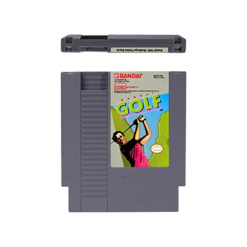 Bandai Golf - Kihívás Kavicsos Tengerpart - 72 csapok, 8 bites Játék Patron a NES videojáték-Konzol